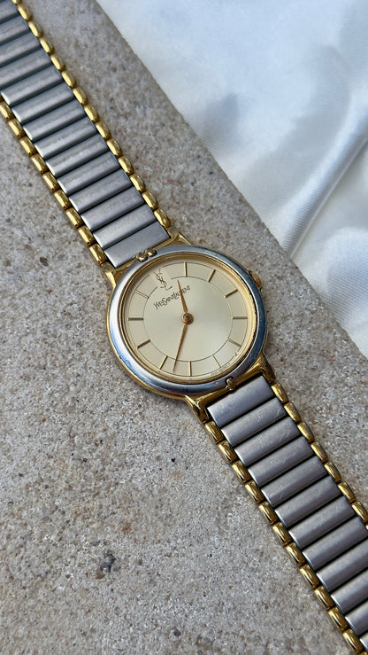 Classic Yves Saint Laurent vintage watch (YSL) 1990s