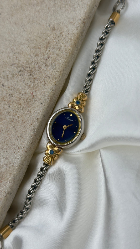 Casio Menuet Vintage Watch 1993 -Blue Dial
