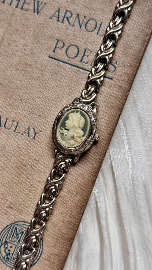 Valentino Michelle Cameo Peekaboo Vintage Watch