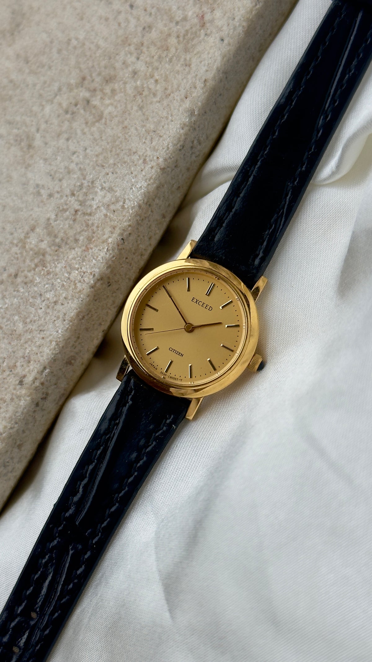 Vintage Citizen Exceed 1990s Watch - Gold Filled - Near mint