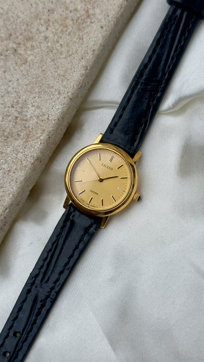 Vintage Citizen Exceed 1990s Watch - Gold Filled - Near mint