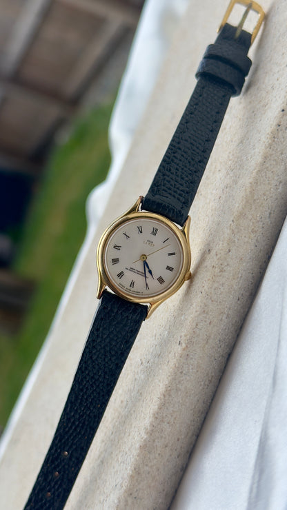 Vintage Citizen Club La Mer 1990 Watch - 30 Micron Gold Plated - Near mint