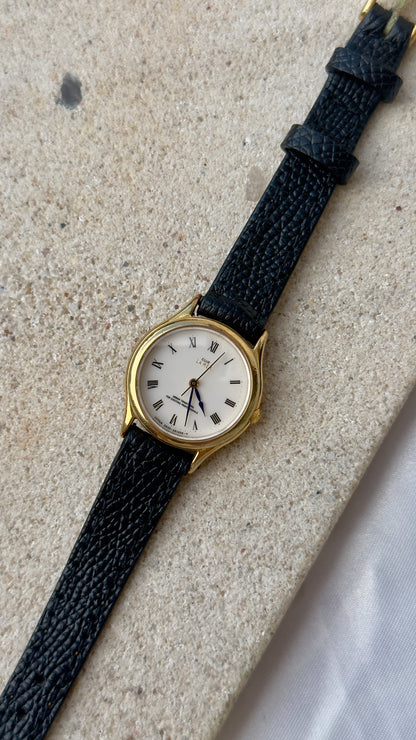 Vintage Citizen Club La Mer 1990 Watch - 30 Micron Gold Plated - Near mint