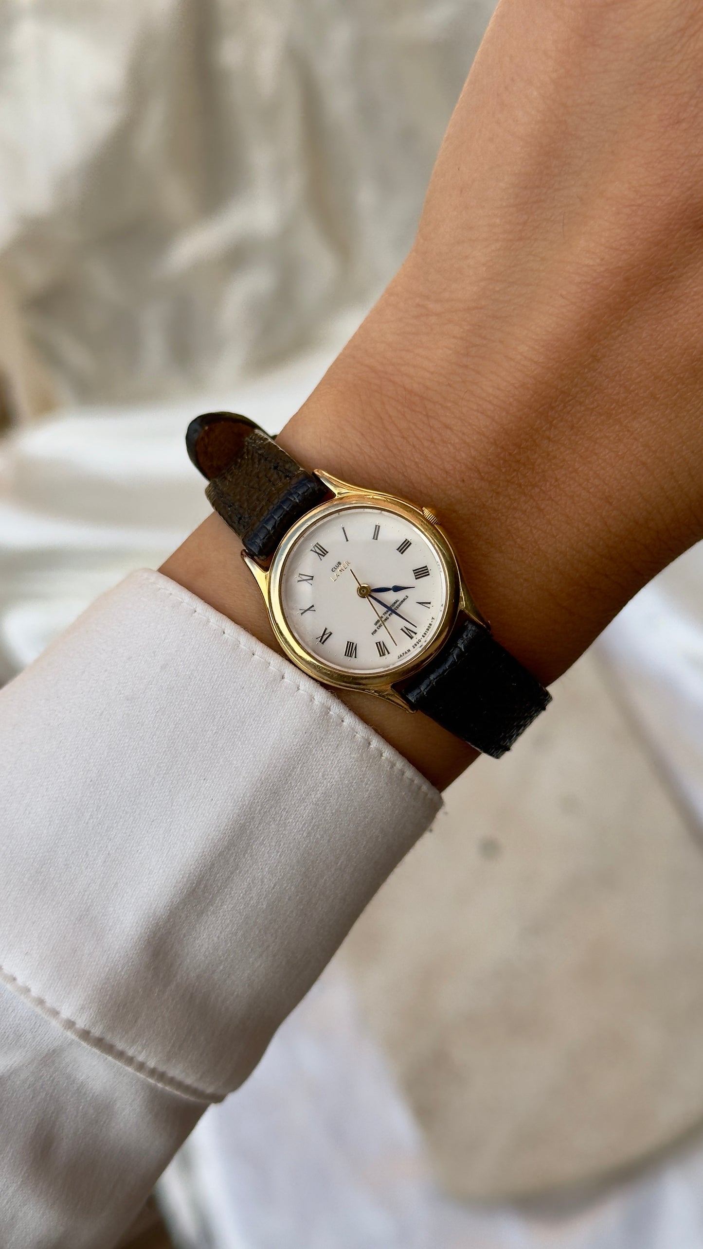 Vintage Citizen Club La Mer 1990 Watch - 30 Micron Gold Plated - Near mint