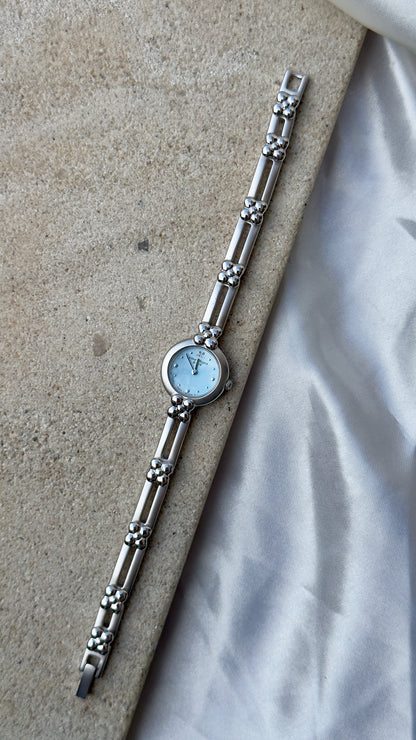 Courrèges Paris Vintage Watch 1999 - Baby blue dial