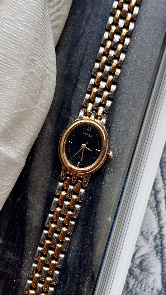 1990s Vintage Seiko Alba Watch - Black Dial