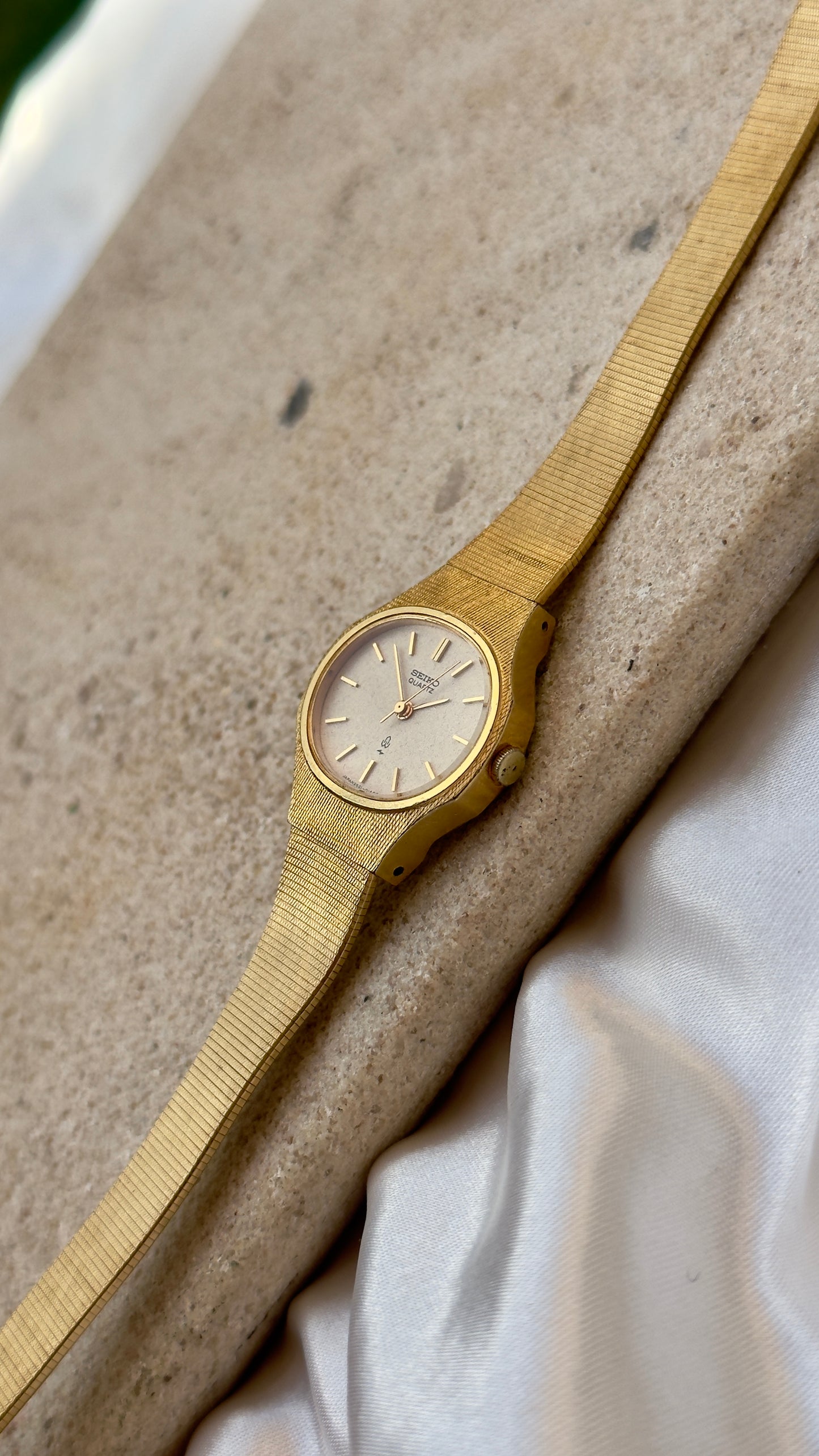 Vintage Seiko Watch 1989 - gold plated