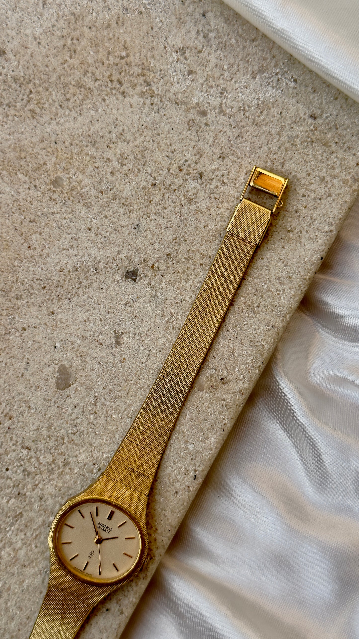 Vintage Seiko Watch 1989 - gold plated