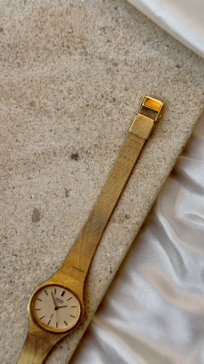 Vintage Seiko Watch 1989 - gold plated