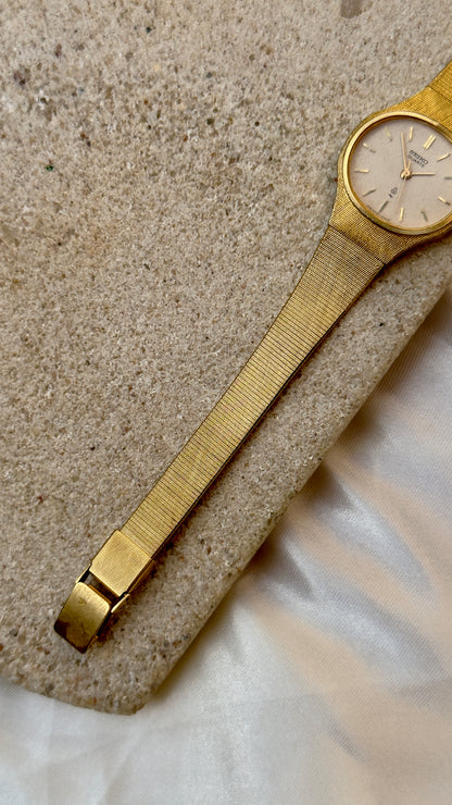 Vintage Seiko Watch 1989 - gold plated