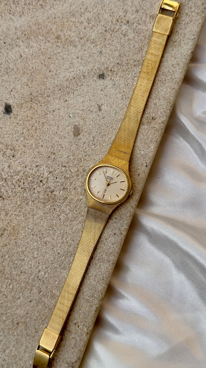 Vintage Seiko Watch 1989 - gold plated