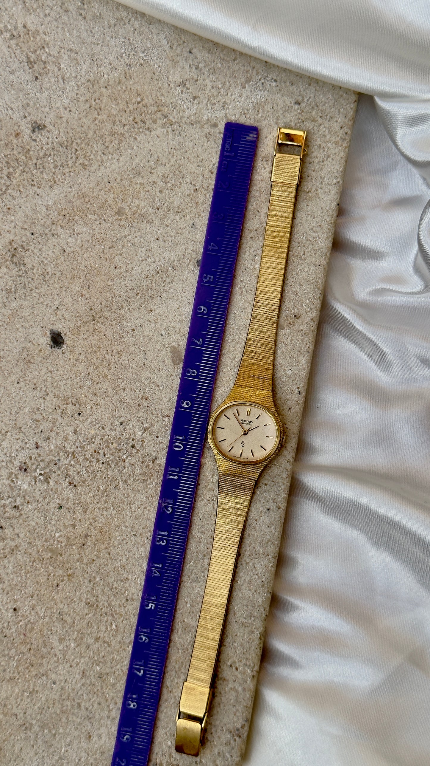Vintage Seiko Watch 1989 - gold plated