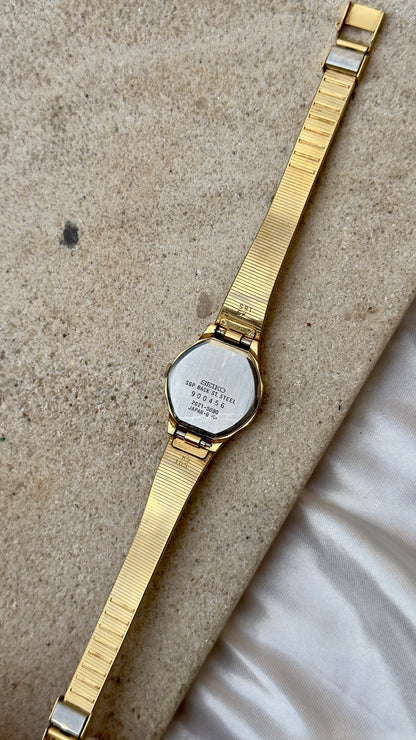 Vintage Seiko Watch 1989 - gold plated