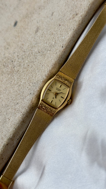 1982 Classic Citizen Vintage Watch - 18ct Gold Plated
