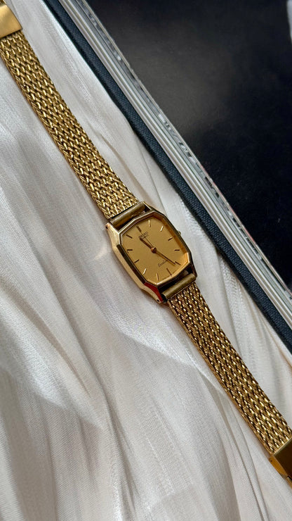 Seiko Exceline vintage watch - 18k gold plated