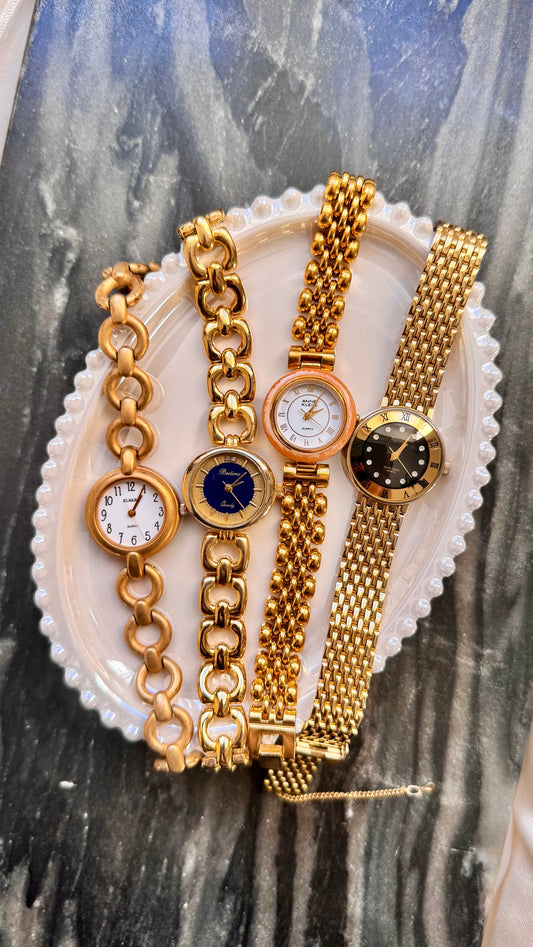 Gold-tone Dainty Watch Collection 1990s