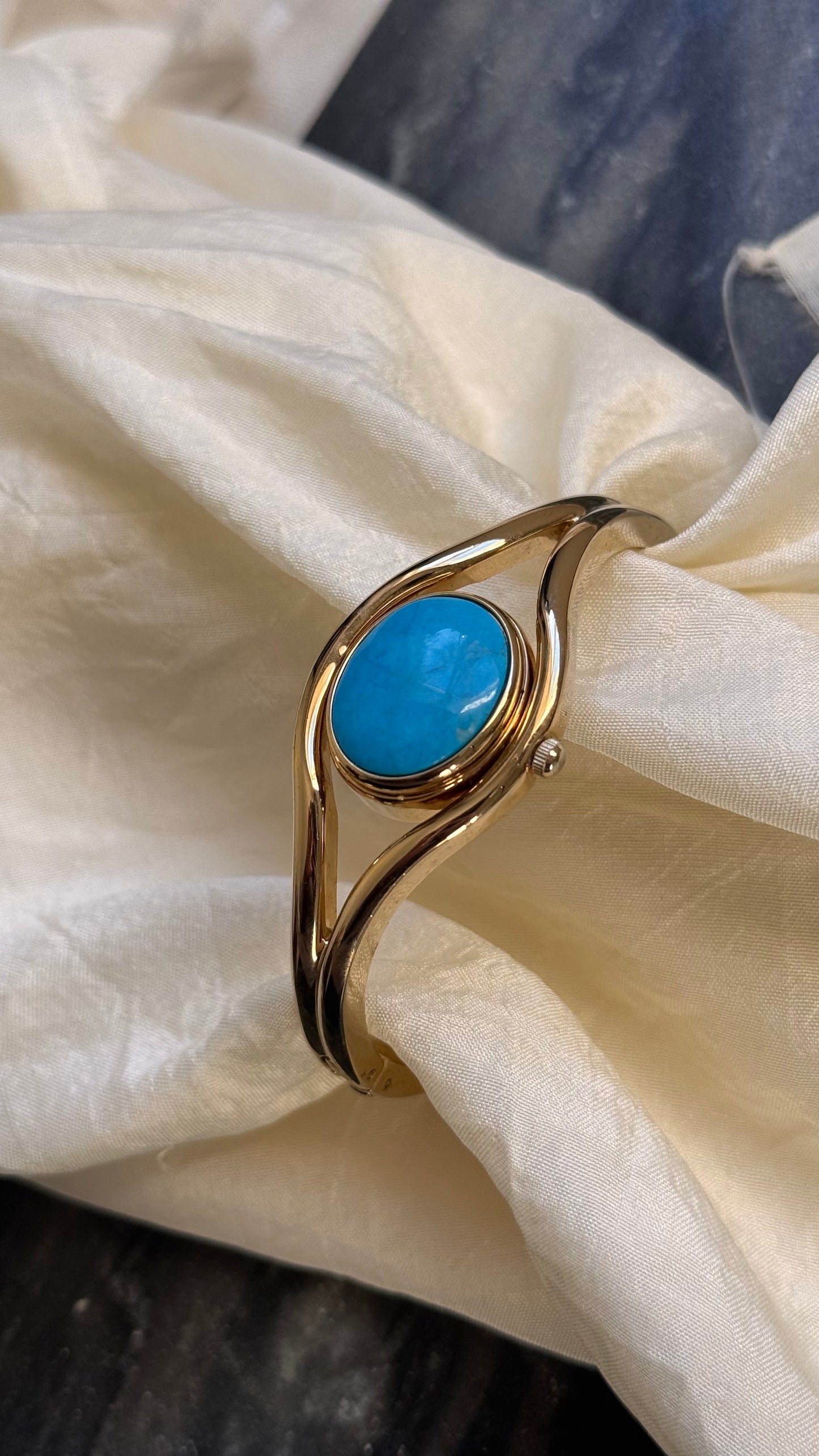 Heel Peekaboo vintage watch - Turquoise