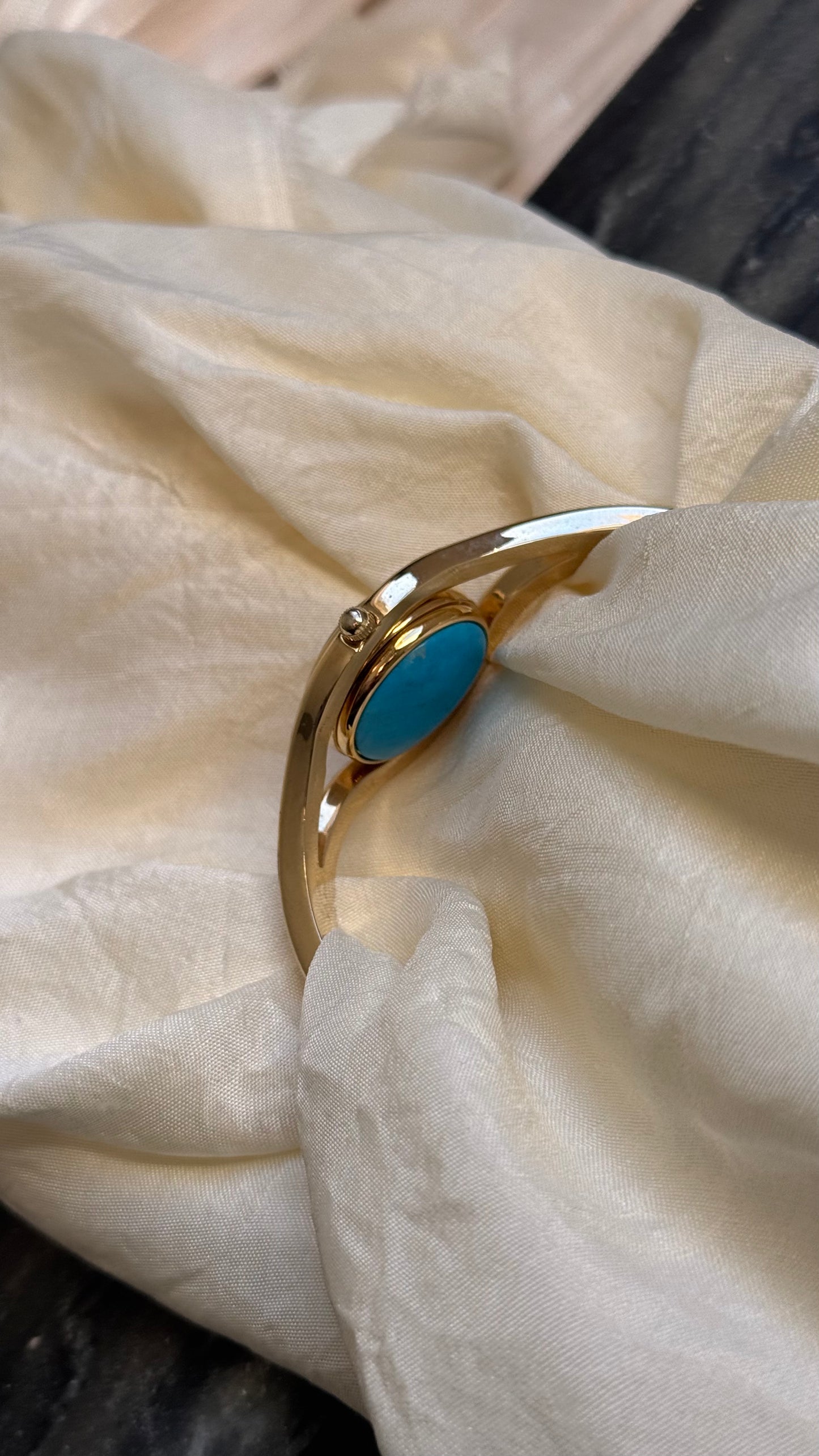 Heel Peekaboo vintage watch - Turquoise