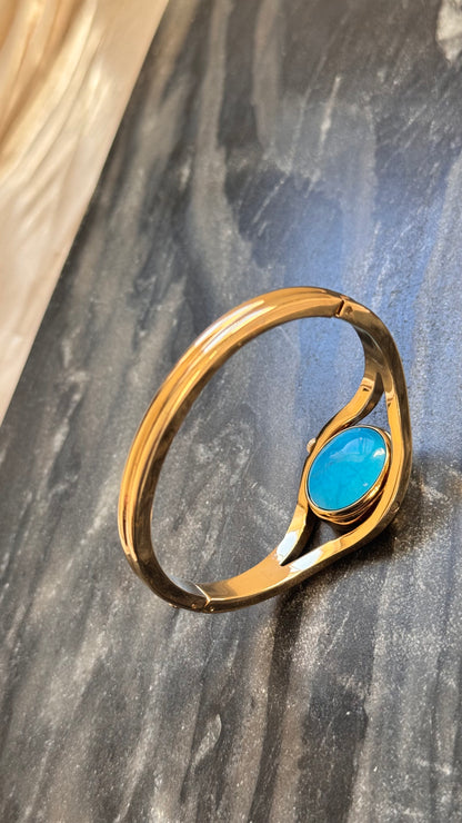 Heel Peekaboo vintage watch - Turquoise