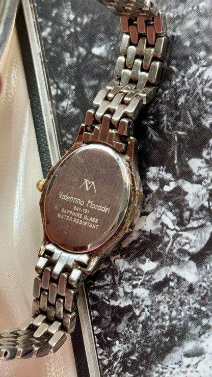 Valentino Moradei vintage watch - 6 diamonds