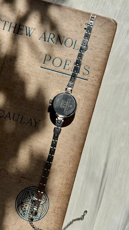 Super Rare 1970s Citizen Manual vintage watch - white gold plated