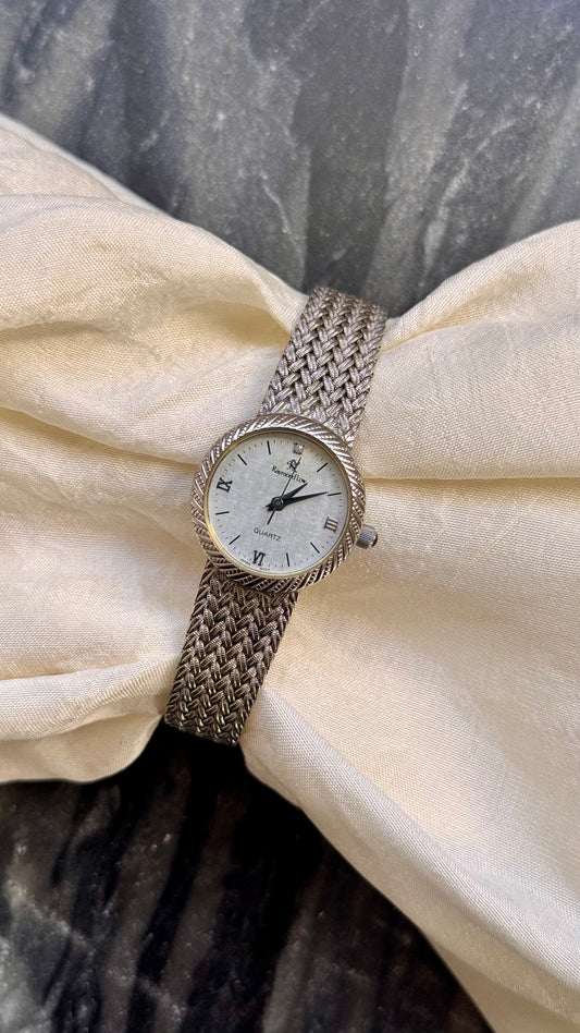 Vintage Raymond Low 1990s Watch - Adjustable Mesh Strap