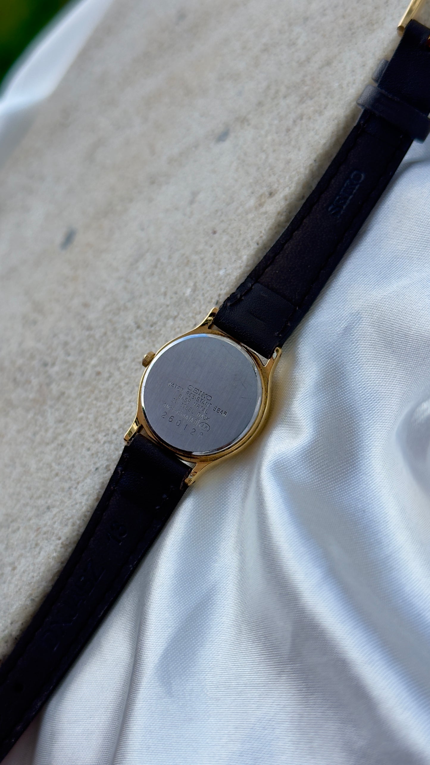 Near Mint - Vintage Seiko 1992 Watch - Gold Plated