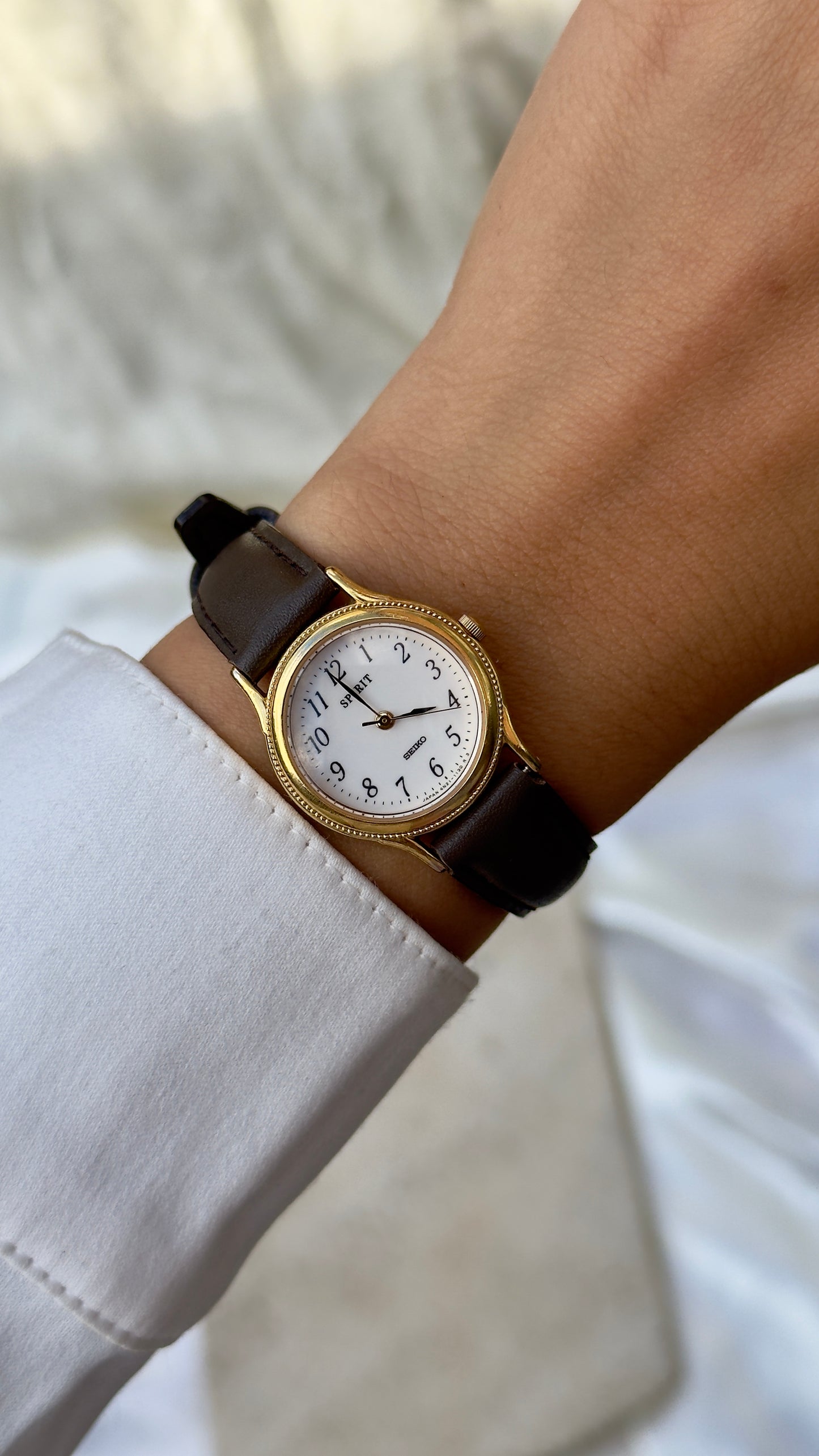 Near Mint - Vintage Seiko 1992 Watch - Gold Plated