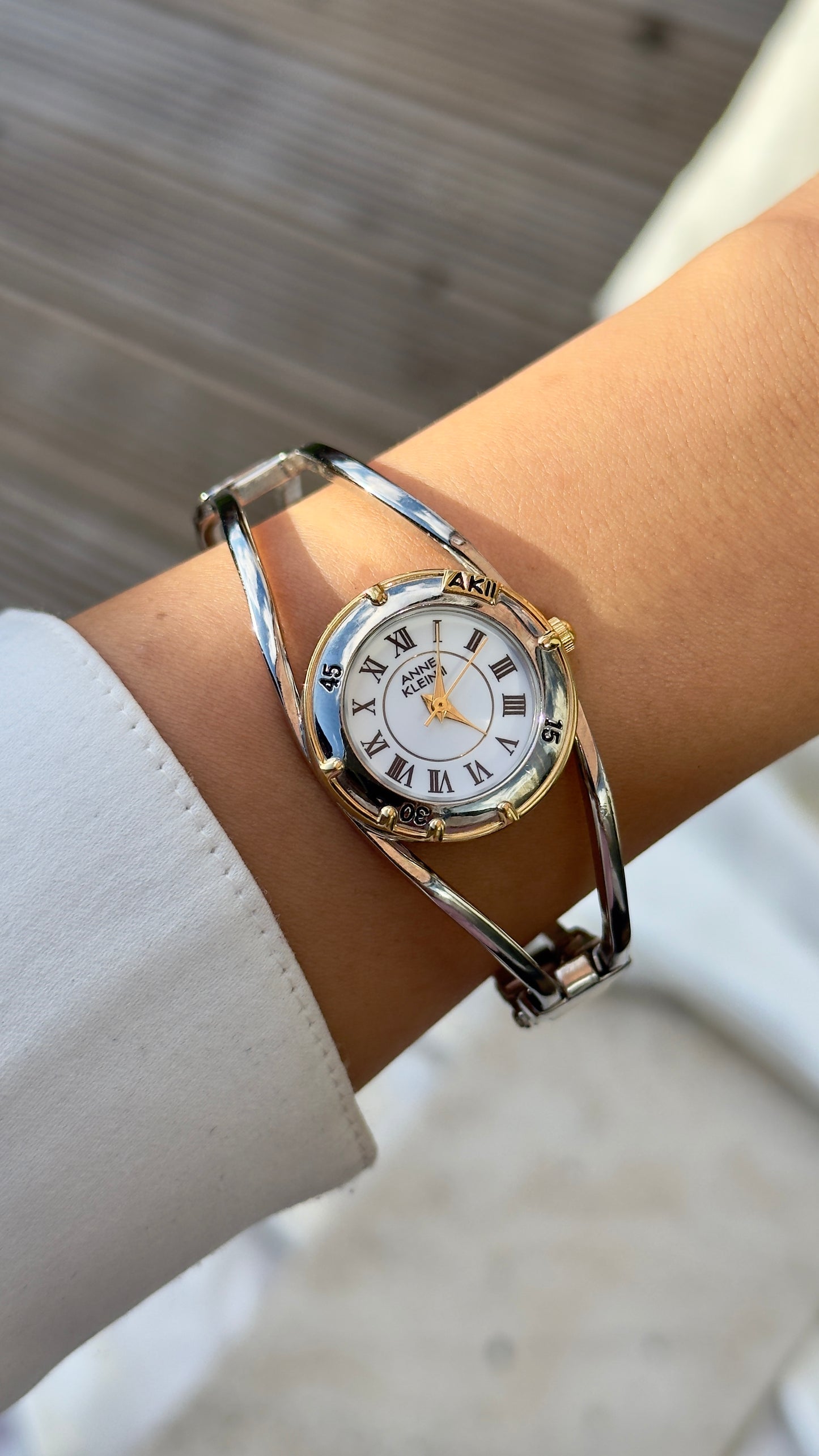Vintage Anne Klein II 1990s Bangle Watch (Sold separately)
