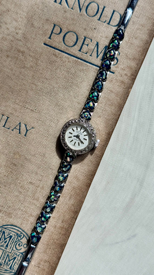 Opal Incabloc Manual Watch,  Swiss Movement 1970s