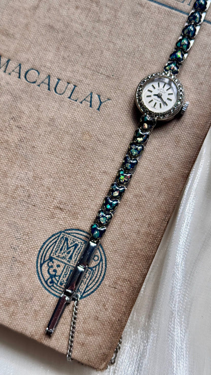 Opal Incabloc Manual Watch,  Swiss Movement 1970s