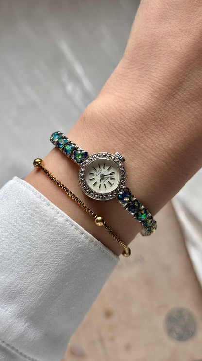 Opal Incabloc Manual Watch,  Swiss Movement 1970s