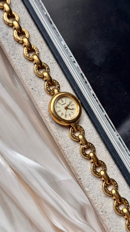 Marie Claire vintage watch - 18ct Gold Plated