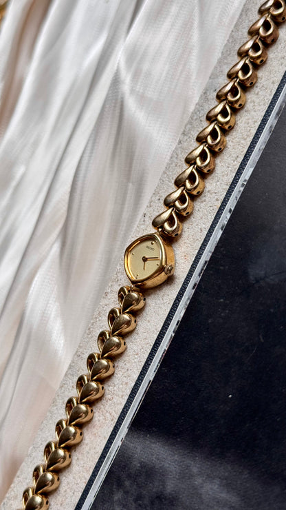 Seiko vintage watch - 18ct Gold Plated - Rare Find