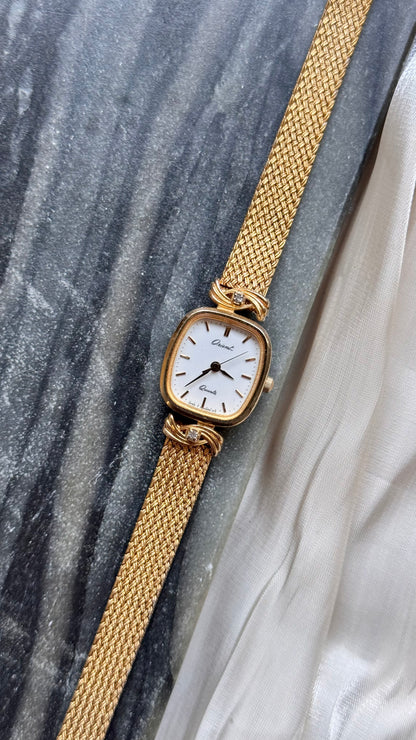 ORIENT Vintage Watch 1990s - Gold Plated