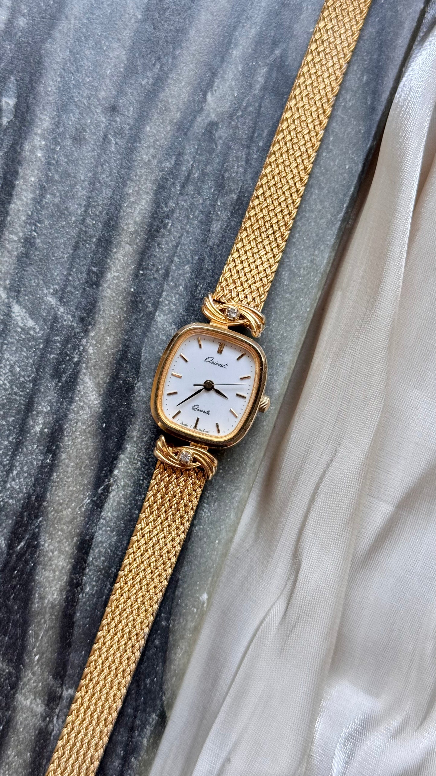 ORIENT Vintage Watch 1990s - Gold Plated
