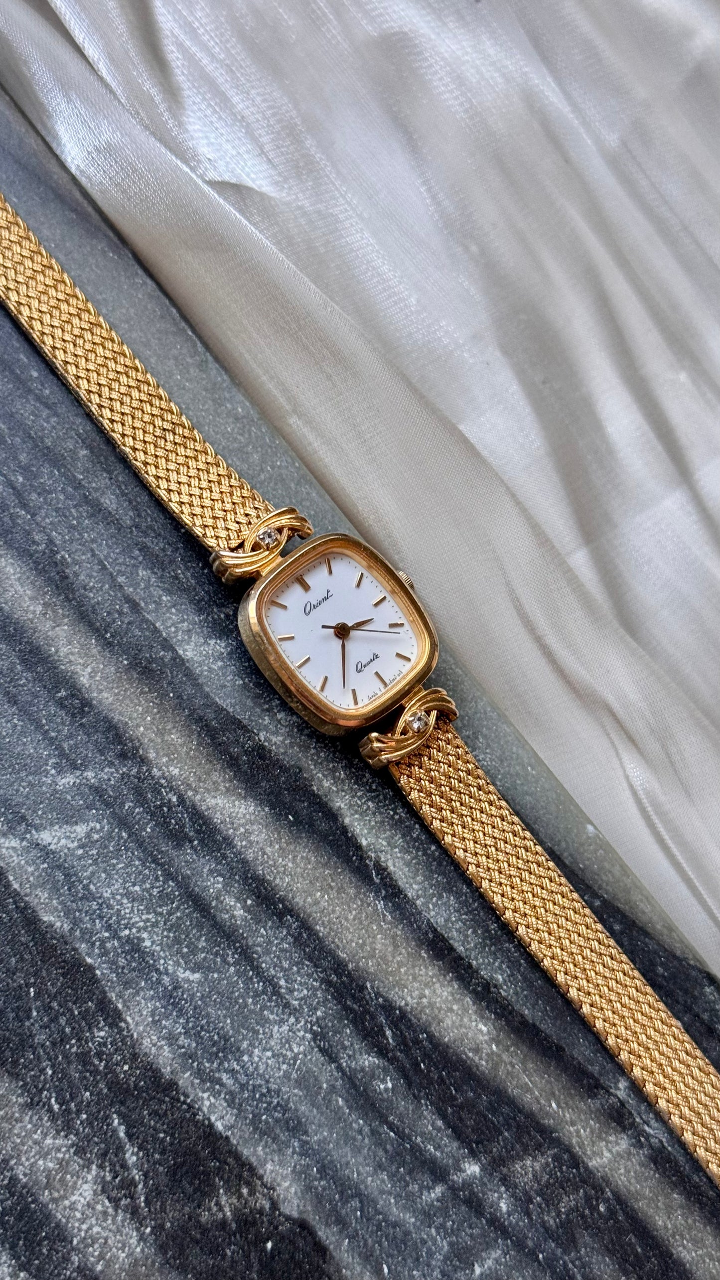 ORIENT Vintage Watch 1990s - Gold Plated