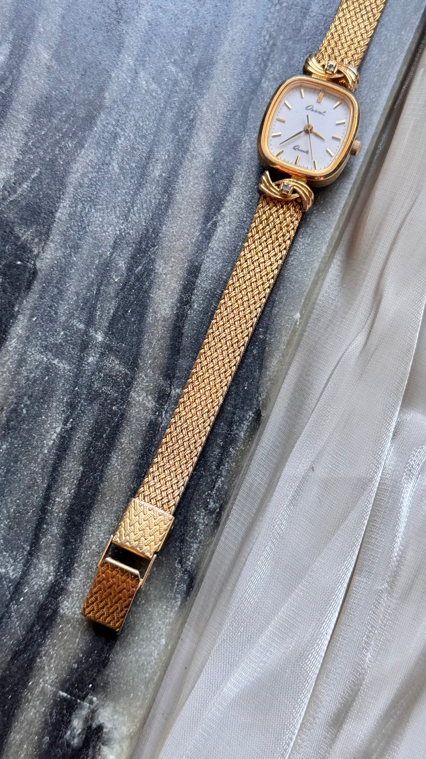 ORIENT Vintage Watch 1990s - Gold Plated