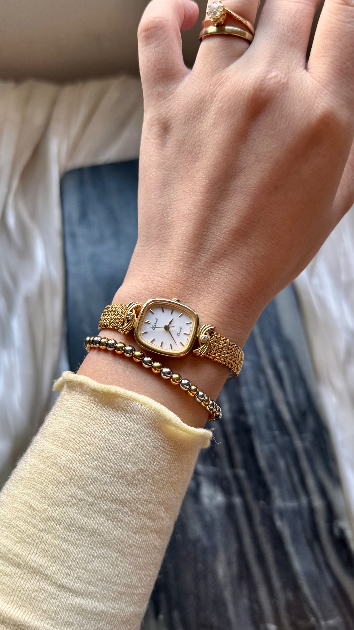 ORIENT Vintage Watch 1990s - Gold Plated