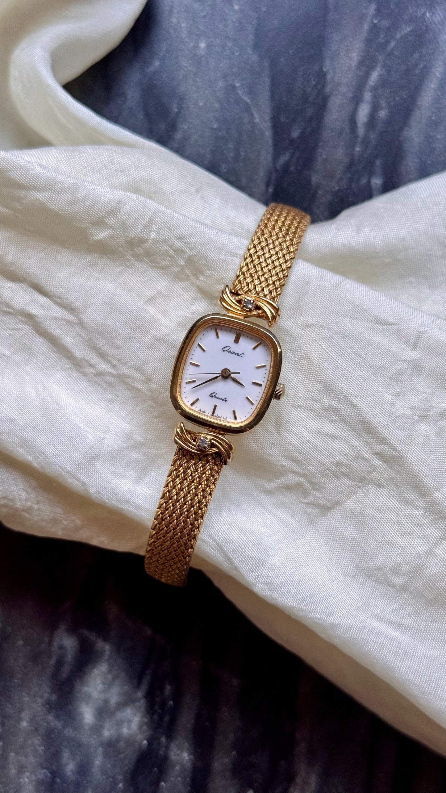 ORIENT Vintage Watch 1990s - Gold Plated