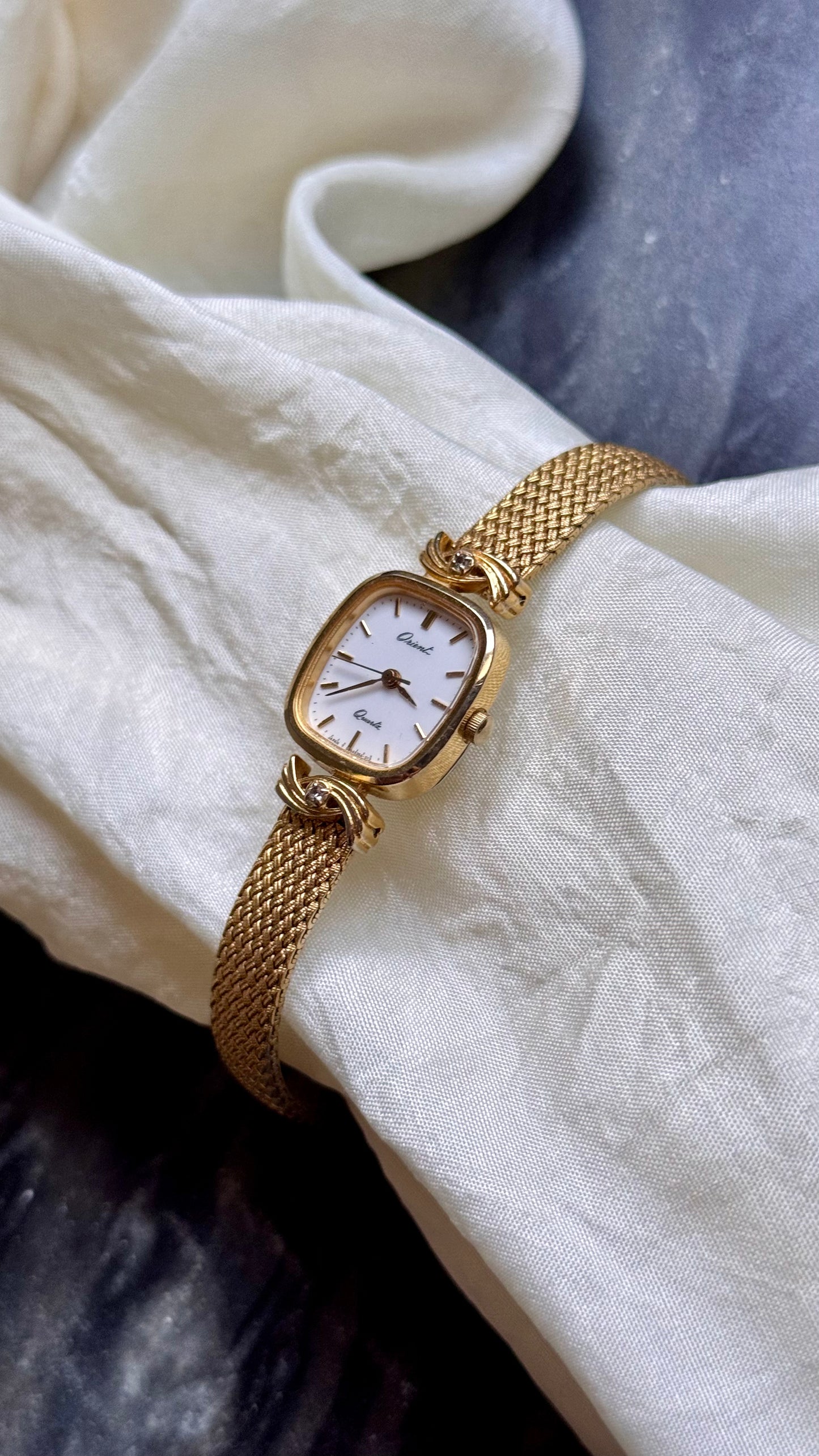 ORIENT Vintage Watch 1990s - Gold Plated