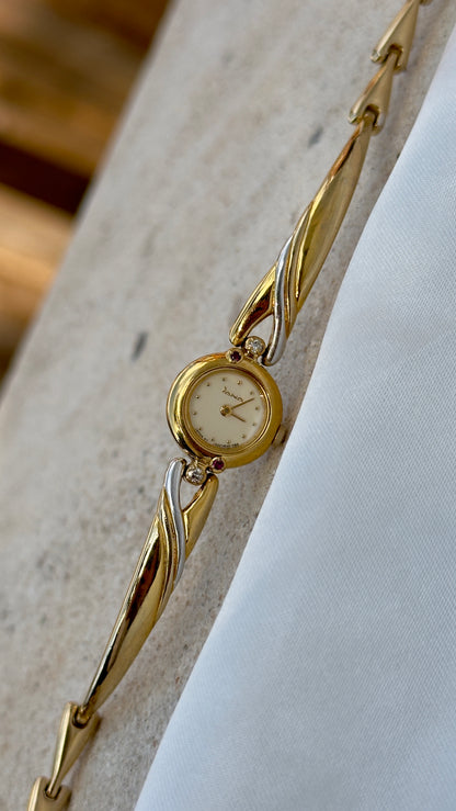 Dana ORIENT Vintage Watch 1990s - Diamonds and Rubies