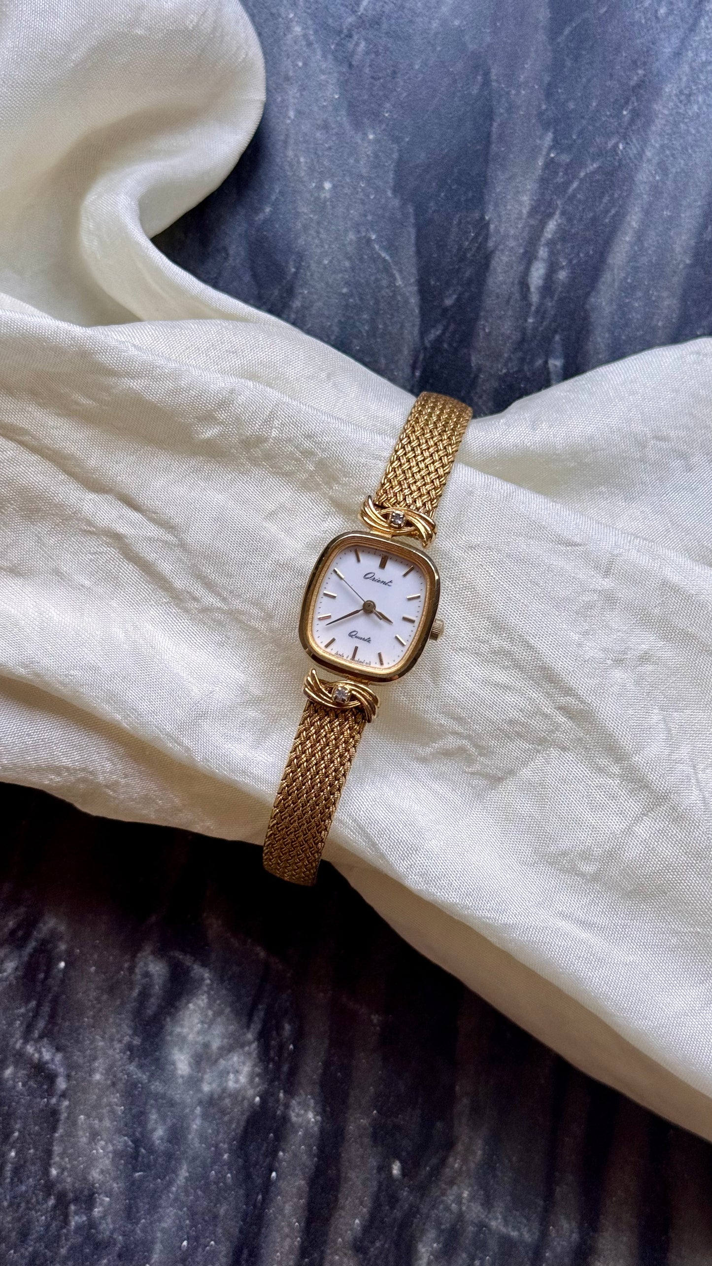 ORIENT Vintage Watch 1990s - Gold Plated