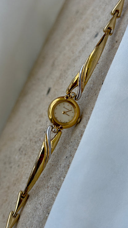 Dana ORIENT Vintage Watch 1990s - Diamonds and Rubies