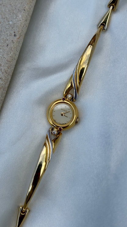 Dana ORIENT Vintage Watch 1990s - Diamonds and Rubies