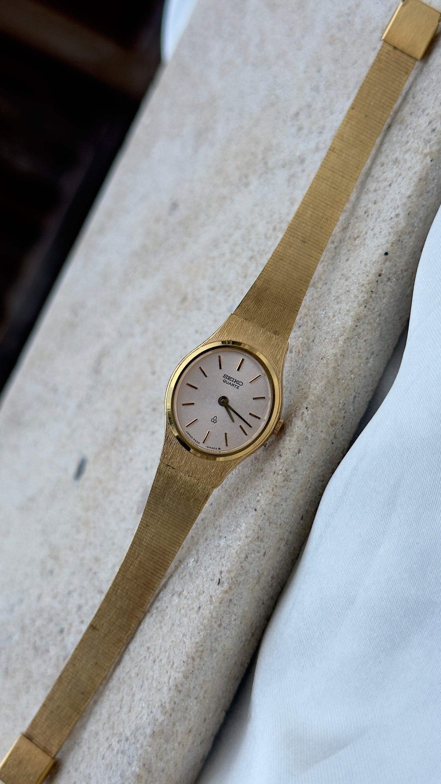 Seiko Vintage Watches Oval Dial
