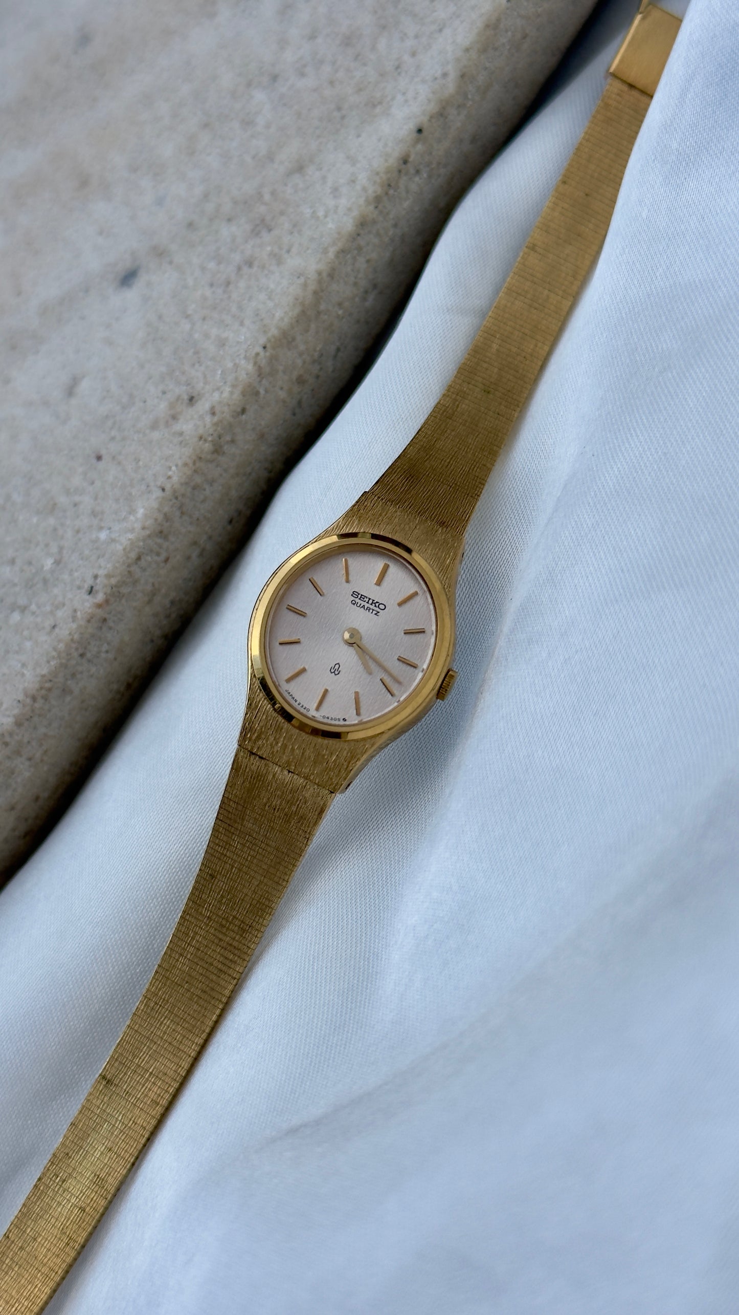 Seiko Vintage Watches Oval Dial