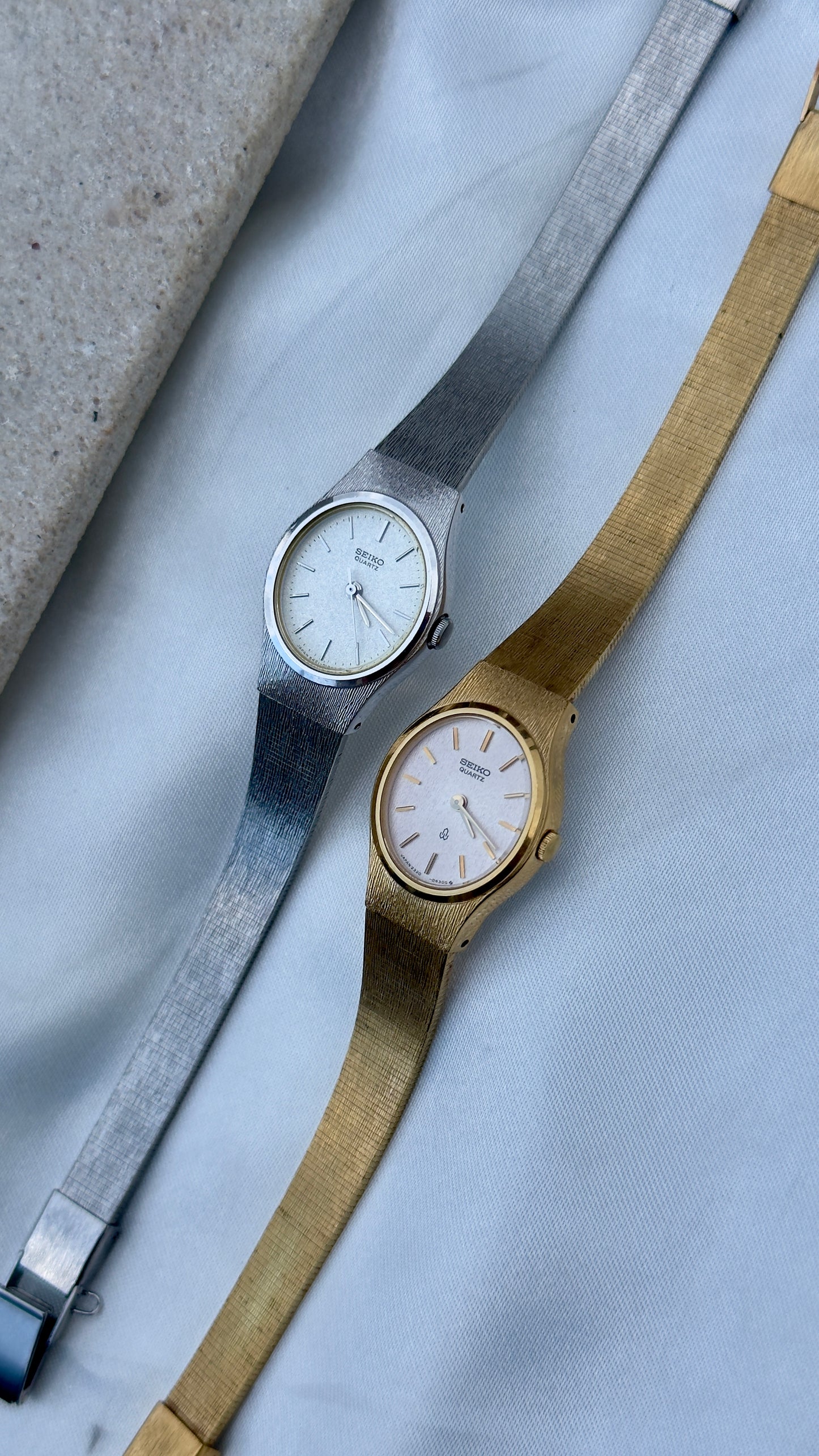 Seiko Vintage Watches Oval Dial