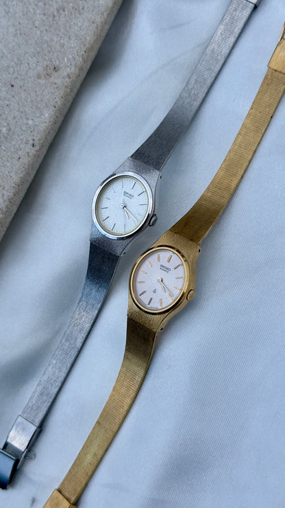 Seiko Vintage Watches Oval Dial