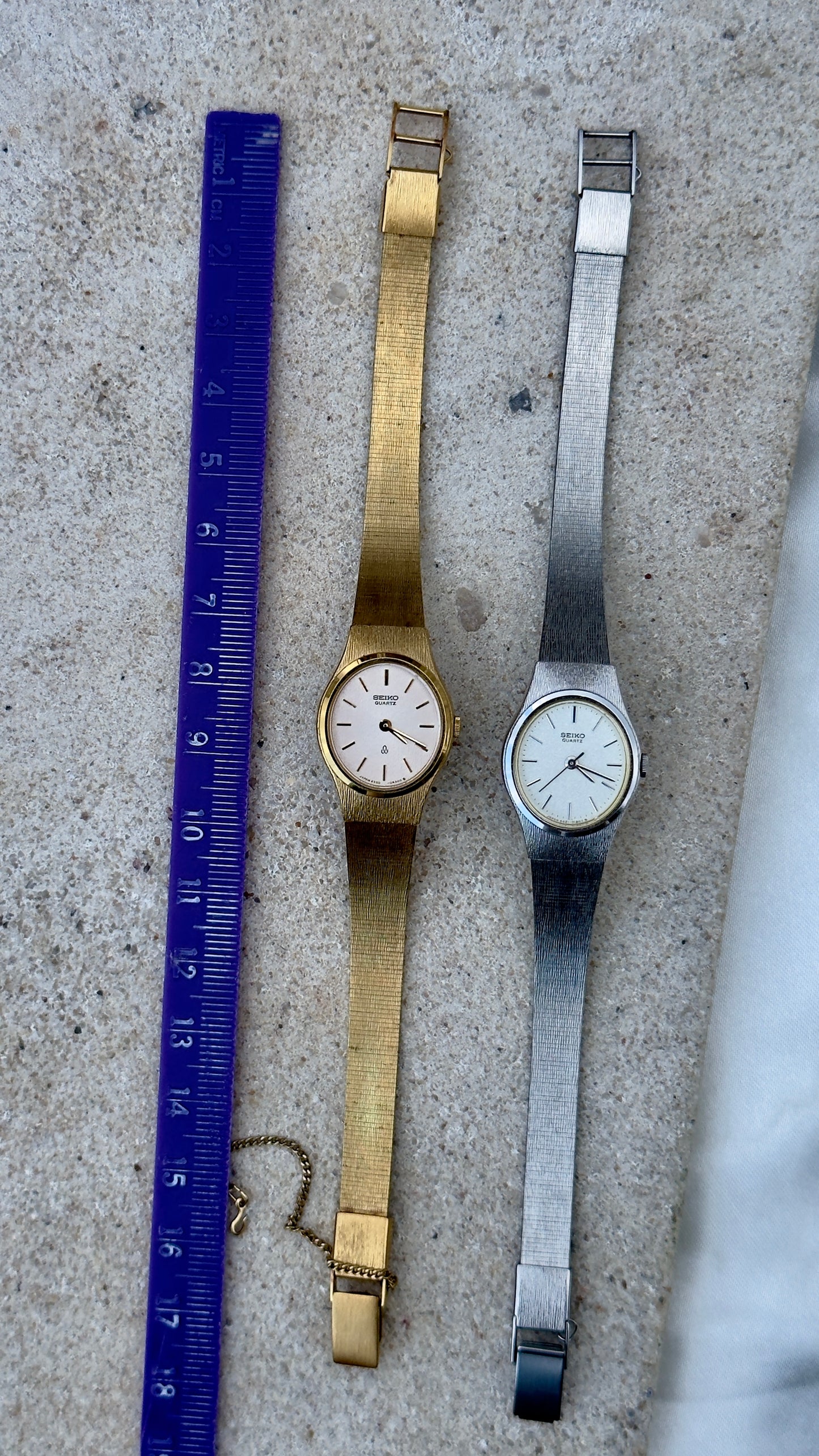 Seiko Vintage Watches Oval Dial